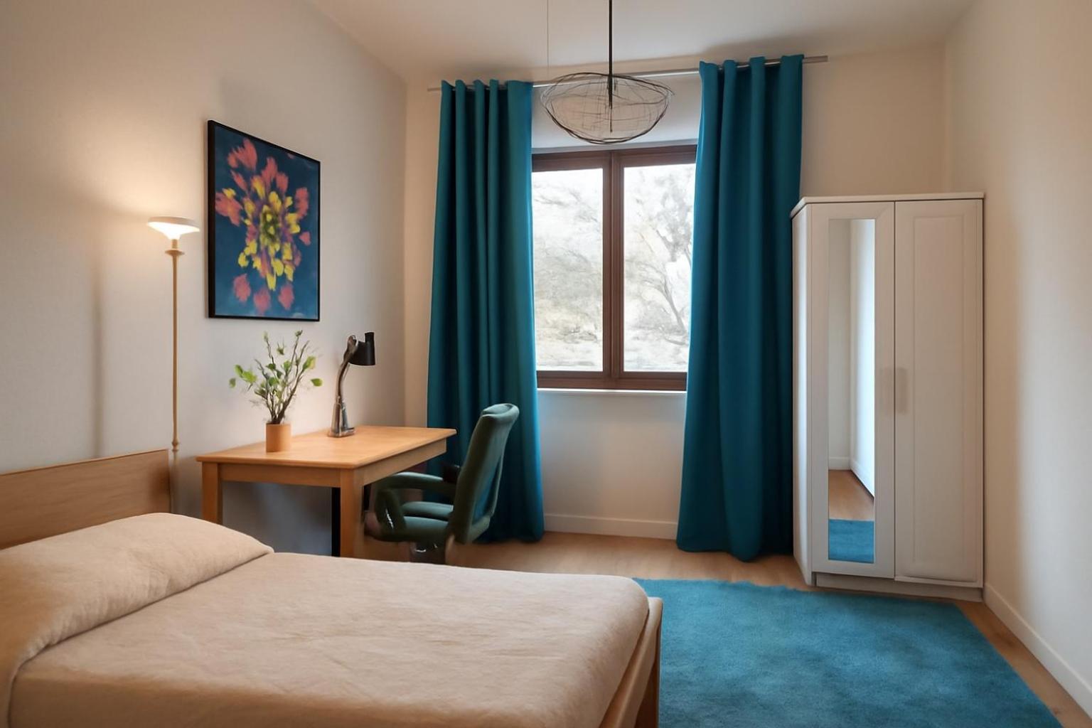 In A Fully Furnished Modern Apartment